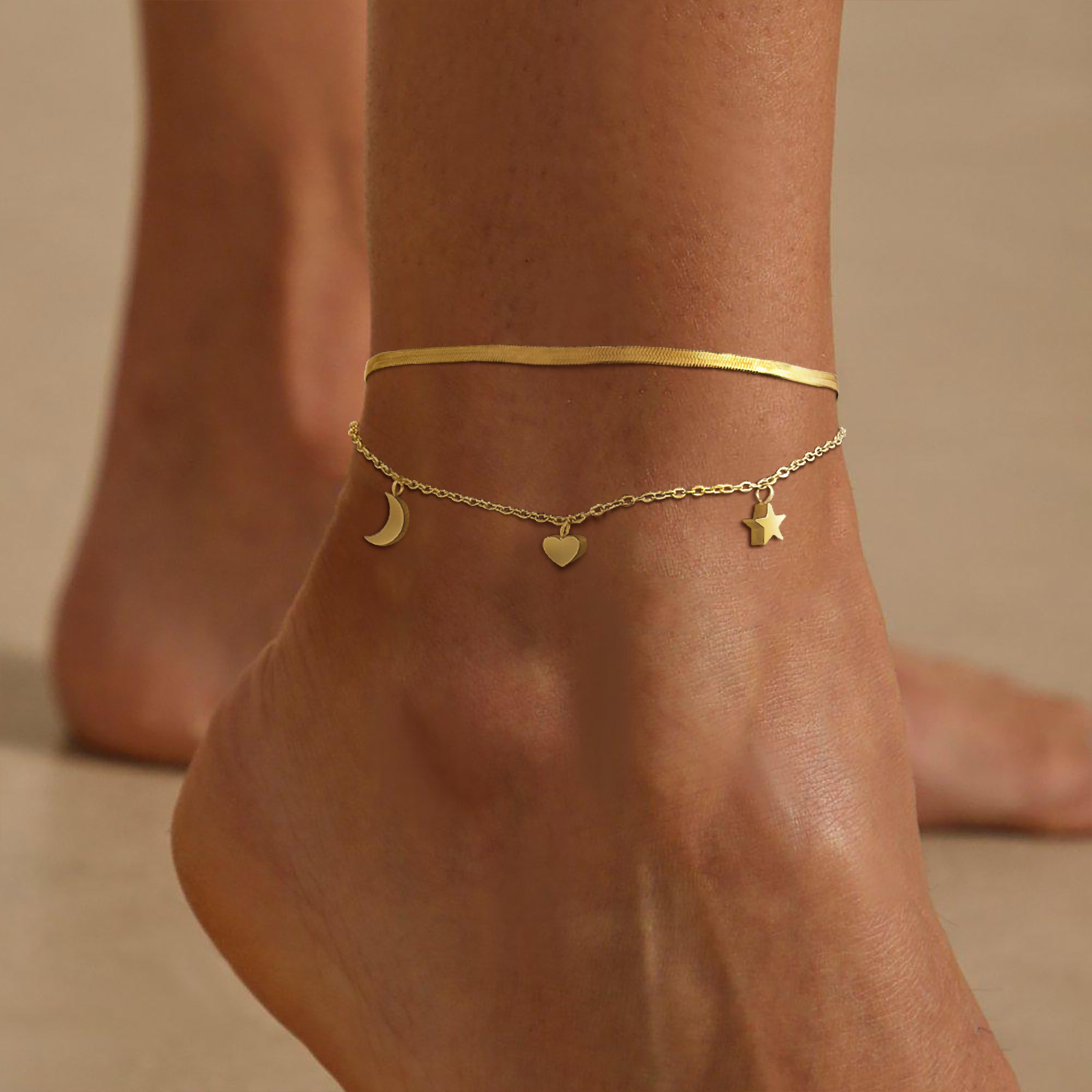 Jc Jewelry & Watches Photos - ผู้หญิงประณีต Anklets เครื่องประดับสําหรับ Daily Beach Holiday,