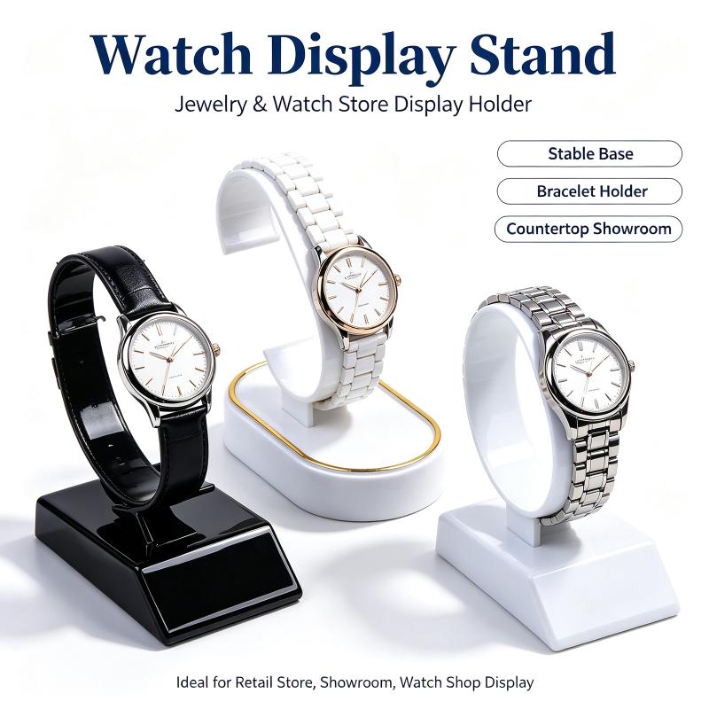 2/4 ชิ้น อุปกรณ์จัดแสดงนาฬิกาแ - Jewelry And Watches Inc บทวิจารณ์และราคา