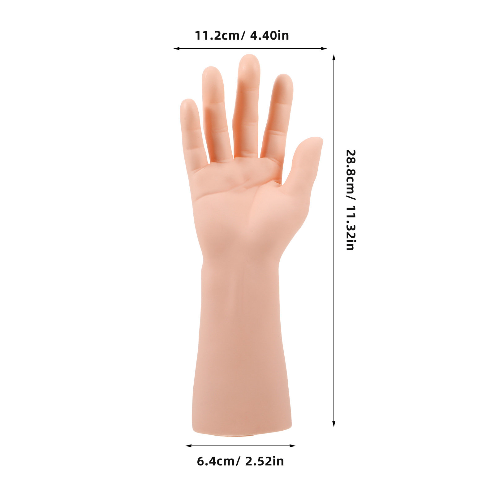 หุ่นโชว์มือชาย สีสมจริง ขาตั้ง - Jewelry For Watches บทวิจารณ์และราคา